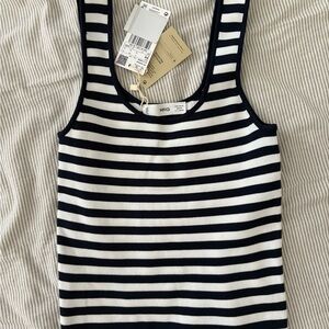 Mango Striped Tank Top
